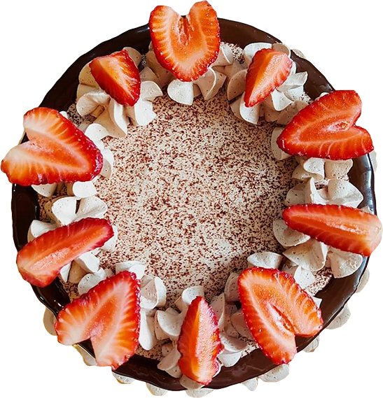 Strawberry cake